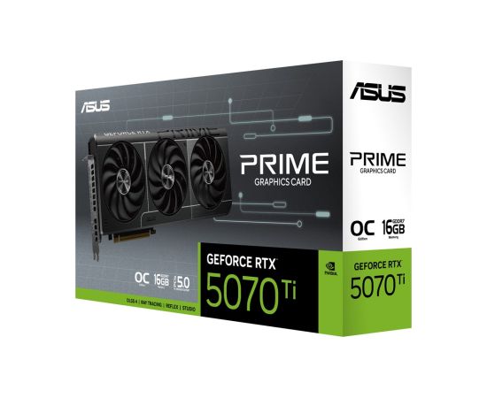 ASUS Prime -RTX5070TI-O16G NVIDIA GeForce RTX 5070 Ti 16 GB GDDR7