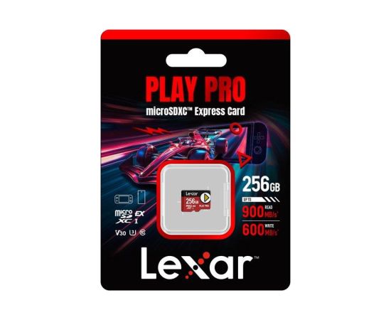 MEMORY MICRO SDXC 256GB UHS-I/PLAY LMSXPS0256G-BNNNG LEXAR