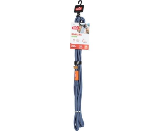 ZOLUX Smycz okrągła dla psa BIVOUAK 6mm/5m niebieska