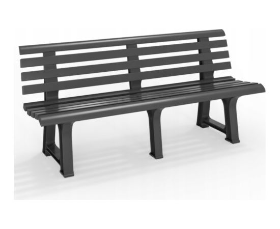 Bica Dārza sols Olimpia 150x53x77cm pelēks