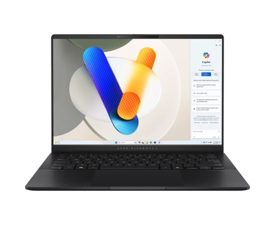 ASUS Vivobook S 14 S5406SA-PP041W Core Ultra 7 Processor 258V 14.0"3K 120Hz 400nits Glossy 32GB LPDDR5X SSD1TB Intel Arc Graphics WLAN+BT Cam1080 75WHrs Win11 Neutral Black Portatīvie datori