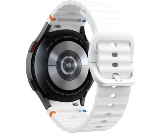 Tech-Protect ремешок для часов Silicone Sport Samsung Galaxy Watch4/5/5 Pro/6/7/FE, белый
