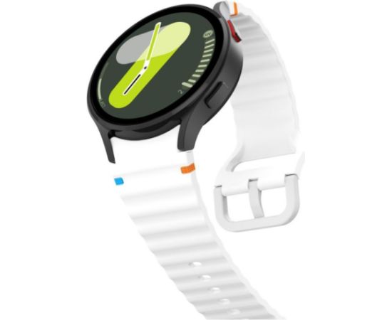 Tech-Protect ремешок для часов Silicone Sport Samsung Galaxy Watch4/5/5 Pro/6/7/FE, белый