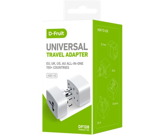 D-Fruit travel adapter DF128