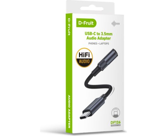 D-Fruit адаптер USB-C - 3,5 мм DF126