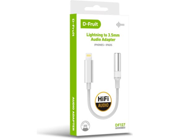 D-Fruit adapter Lightning - 3,5mm DF127