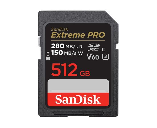 SanDisk SDSDXEP-512G-GN4IN memory card 512 GB SDXC UHS-II Class 10