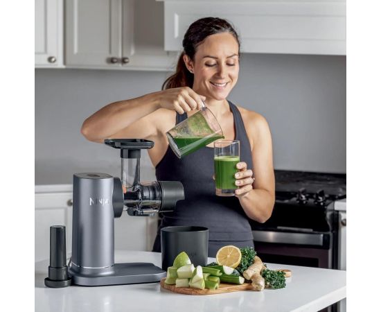 Ninja JC151EU NeverClog 150W Grey Cold Press Juicer Сок пряный