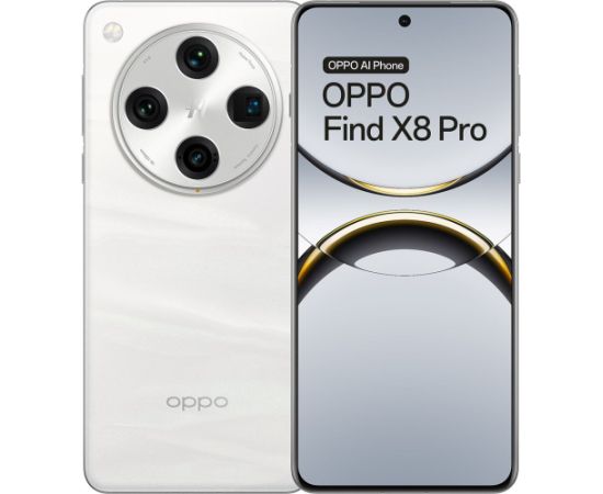 Smartfon Oppo Find X8 Pro 16/512GB 5G Pearl White Мобильные телефоны