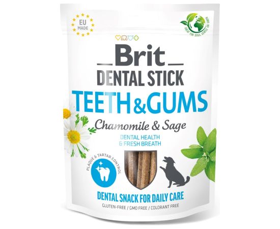 BRIT Dental Stick Teeth & Gums Cahmomile  - dog treat - 251 g