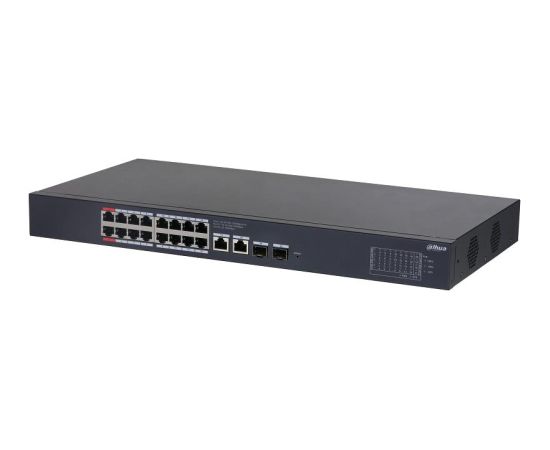 Switch DAHUA Desktop/pedestal Rack 16x10Base-T / 100Base-TX / 1000Base-T 2xSFP PoE ports 16 CS4220-16GT-240