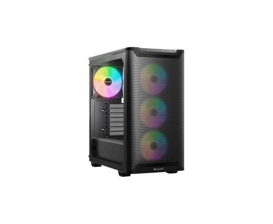 Be Quiet! Case BE QUIET PURE BASE 501 LX MidiTower Case product features Transparent panel Not included ATX MicroATX MiniITX Colour Black BGW78