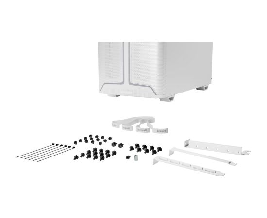Be Quiet! Case BE QUIET PURE BASE 501 DX MidiTower Case product features Transparent panel Not included ATX MicroATX MiniITX Colour White BGW77