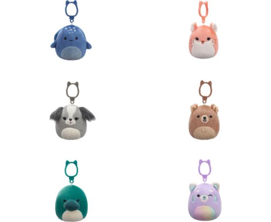 SQUISHMALLOWS W21 Piespraužama plīša rotaļlieta, 8 cm