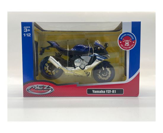 MSZ Miniatūrais modelis Yamaha YZF-R1, izmērs 1:12