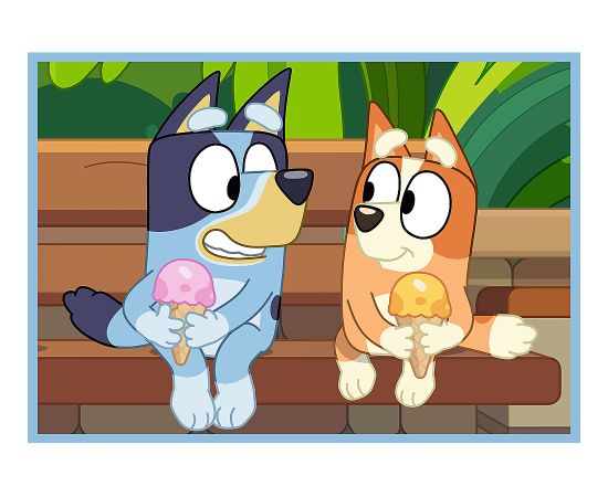 TREFL BLUEY Pužļu komplekts 4in1