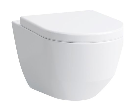 Laufen pods Pro Rimless Compact, stiprināms pie sienas, 360x490 mm, balts