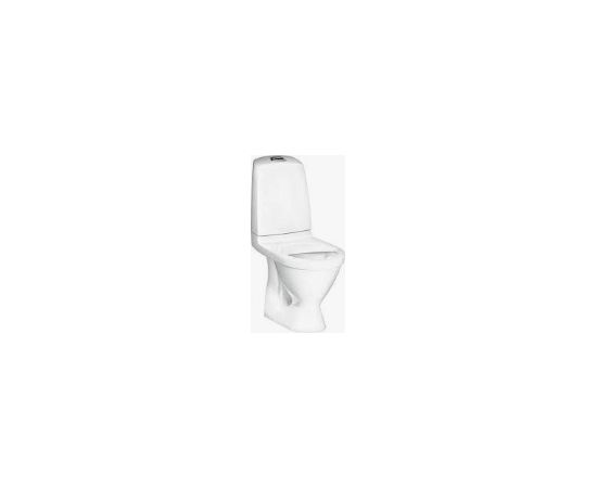 Gustavsberg pods Nautic Hygienic Flush, 345x650 mm, horizontāls izvads, 2/4 l,  līmējams, balts