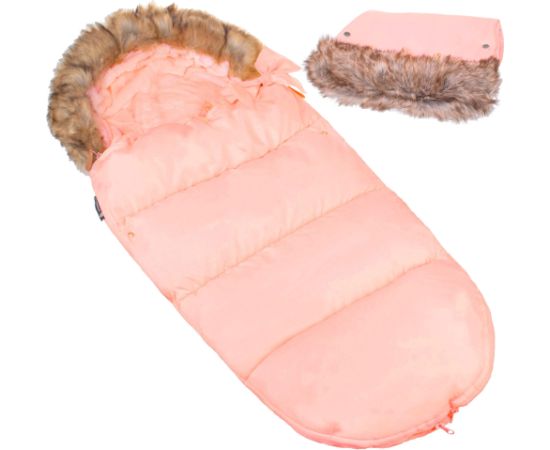 Спальный мешок Springos SB0017, 4-в-1, для коляски, санок и люльки, розовый