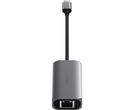 SATECHI 4-in-1 USB-C Hub with 2.5 Gigabit Ethernet - Space Gray