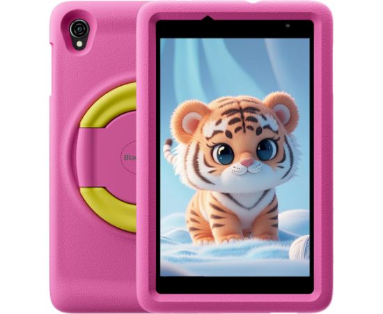 Blackview Tab A5 Kids, tablet, 8.0-inch 800*1280 HD+ IPS, Unisoc Tiger T310, 3GB + 64GB, LPDDR4 +EMMC5.1, 5100mAh; 5W Charge, 4G:FDD:B1/B3/B7/B8/B20/B19, DokeOS_P 4.0 Based on Android 14, Pink