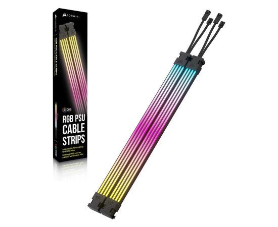 CORSAIR PSU kabeļu lentes - apgaismojuma komplekts - ARGB Data USB kabeļi