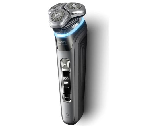 PHILIPS XP9202/10 i9000 Prestige Ultra Elektroskuveklis mitrai/sausai skūšanai (lādējams), Tumšs šīferis