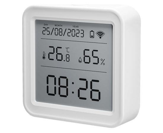 Zigbee Gosund ST17 LCD smart temperature and humidity sensor Tuya