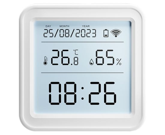 Zigbee Gosund ST17 LCD smart temperature and humidity sensor Tuya