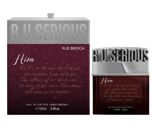 Jean Patou RUE BROCA R U Serious Him EDP spray 100ml