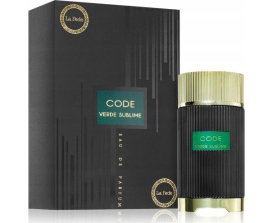 Benetton LA FEDE Code Verde Sublime EDP spray 100ml