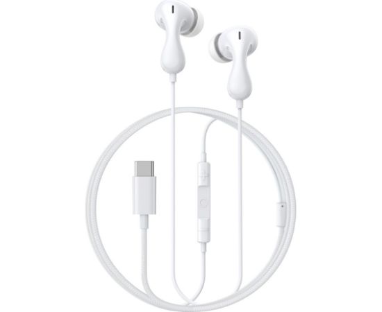 Baseus Encok CZ20 Headset Wired In-ear Calls/Music USB Type-C White