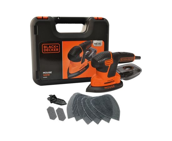 Black&decker Multi-function sander 120W case BLACK & DECKER