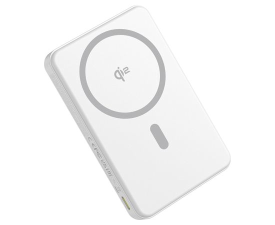 Baseus Airpow2 Qi2 magnetic powerbank 10000mAh 22.5W (white)