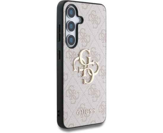 Guess HC 4G PU Big Logo Case Aizsargapvalks priekš Samsung Galaxy S25 Plus