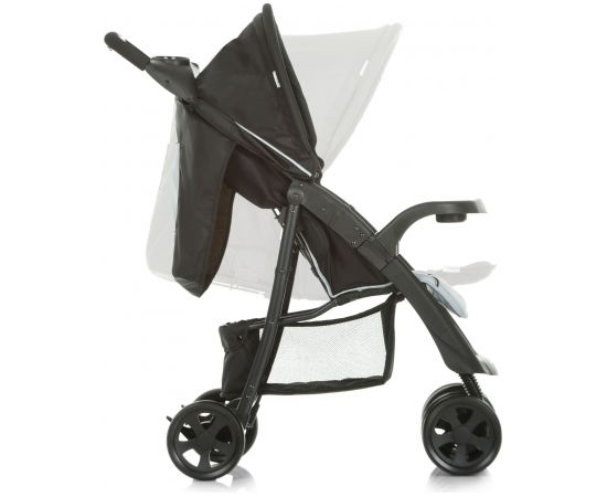 sporta rati HAUCK Shopper Neo II caviar/silver