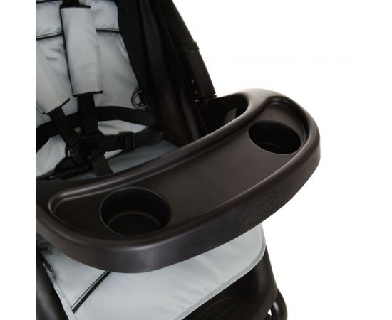 sporta rati HAUCK Shopper Neo II caviar/silver