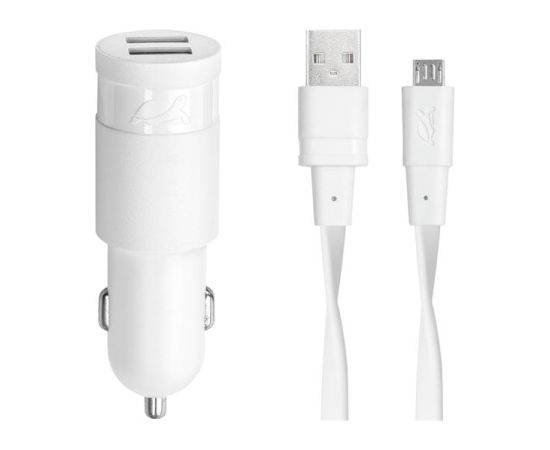 MOBILE CHARGER CAR/WHITE VA4222 WD1 RIVACASE
