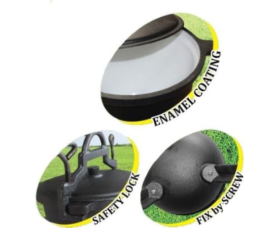 KingHoff KH 2241 Kociołek węglowy