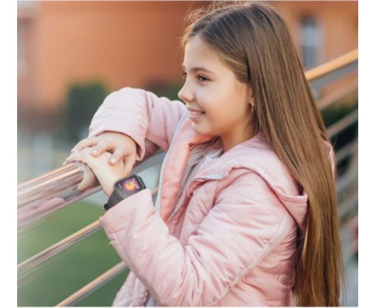 Išmanusis laikrodis  vaikams su lietuvišku meniu Garett Kids Essa 4G Pink