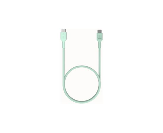 Kabelis Green Cell PowerStream USB Type-C Male - USB Type-C Male 100W Mint Green 1.2m