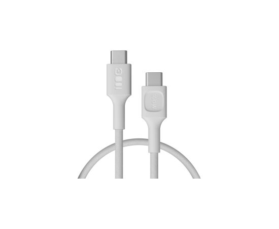 Kabelis Green Cell PowerStream USB Type-C Male - USB Type-C Male 100W White 1.2m