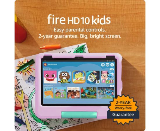 Amazon Fire HD 10 32GB Kids 13th Gen, розовый