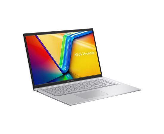 ASUS Vivobook 17 X1704VA-AU582 i5-1334U 17.3"FHD IPS-level Panel 60Hz 250nits AG 16GB DDR4 SSD512 Intel Iris X Graphics WLAN+BT Cam720p 50WHrs NoOS Cool Silver Ноутбуки