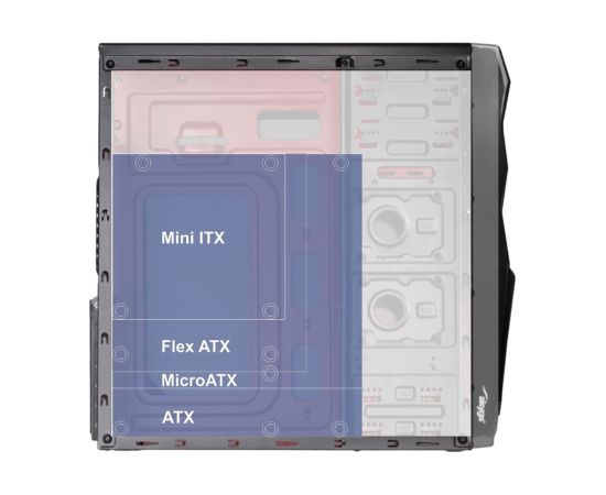 Akyga ' ak995bk PC"ATX Nero Midi Tower Black