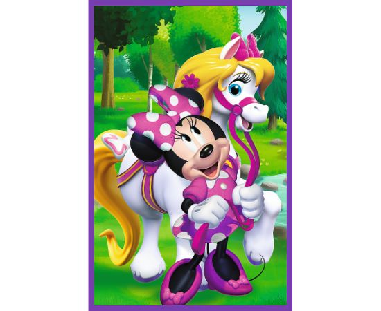 TREFL DISNEY MICKEY MOUSE Pužļu komplekts Minnie un draugi, 3x80 gab.