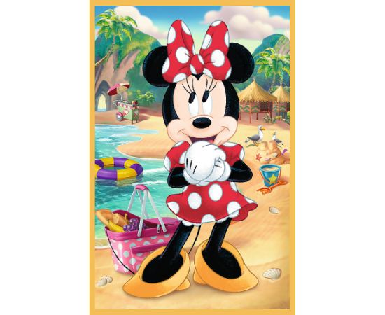 TREFL DISNEY MICKEY MOUSE Pužļu komplekts Pele brīvdienās, 3x50 gab.