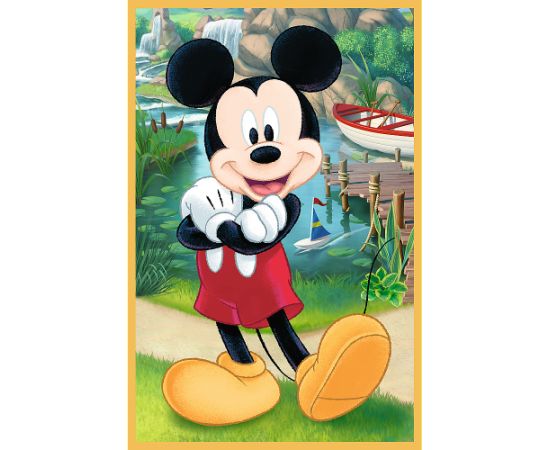 TREFL DISNEY MICKEY MOUSE Pužļu komplekts Pele brīvdienās, 3x50 gab.