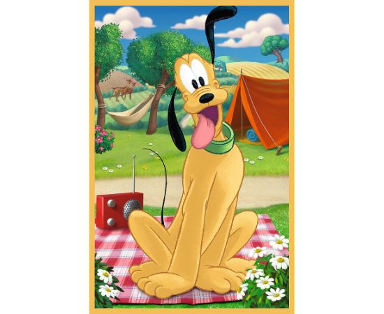 TREFL DISNEY MICKEY MOUSE Pužļu komplekts Pele brīvdienās, 3x50 gab.