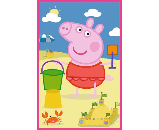 TREFL PEPPA PIG Pužļu komplekts Draudzības spēks, 3x50 gab.